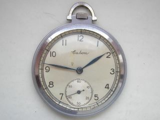 Russian USSR vintage pocket watch Salute. Cortebert 616