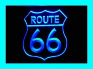 i371 b Historic Route 66 Mother Road Neon Light Sign NR