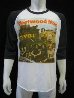 FLEETWOOD MAC OH WELL Rock Music T Shirt Vintage Re Printed Mens 
