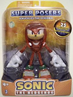 KNUCKLES THE ECHIDNA Sonic the Hedgehog 6 inch Figure 2010