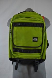 THE NORTH FACE COMPRESSOR BACKPACK GREEN GREY 13.2 x 20 x 9.2 