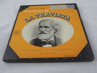 Vintage RCA Victor Red Seal Records Verdis La Traviata Box Set p1
