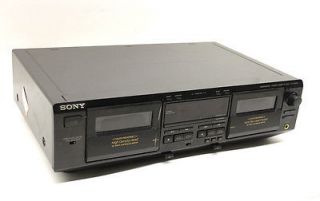 Sony Stereo Cassette Deck TC WE425   AS IS