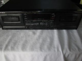 dual cassette player in TV, Video & Home Audio