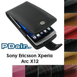 PDair Leather Case Sony Ericsson Xperia Arc X12 (Flip F41)
