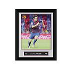 Lionel Messi FC Barcelona Argentina Framed Photo Picture 8x6 BRAND 