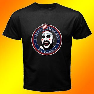 CAPTAIN SPAULDING FOR PRESIDENT DEVILS REJECTS ROB ZOMBIE T SHIRT SIZE 