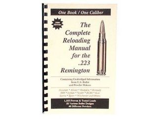 223 Remington .223 Rem Reloading Manual LOADBOOK USA