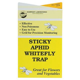 Sticky Aphid Whitefly Traps (2) Packs of 5 Free Ship**