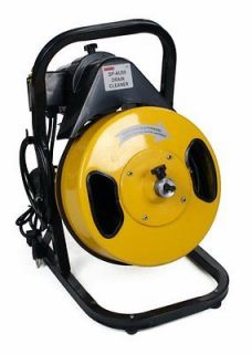 SDT AU50 Drum Drain Cleaning Machine Snake Clears 3/4   3 Lines