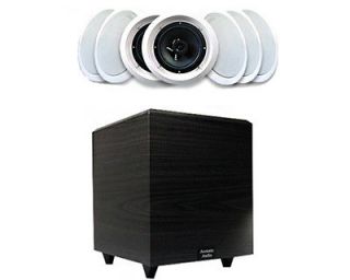   Audio HTi6c 7 6.5 Home 7.1 Surround Sound Speakers w/10 Powered Sub