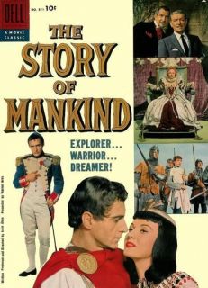 FOUR COLOR #851 Good, Story of Mankind, Dell Comics 57