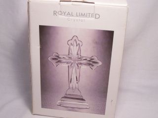 Royal Limited 24% Full Lead Crystal Cross