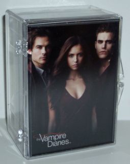   Vampire Diaries CW CRYPTOZOIC COMPLETE Trading CARD BASE SET season 1