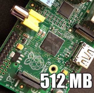 Raspberry Pi Model B   512 MB   Revision 2.0 NEW, SEALED   SUPER FAST 