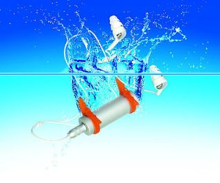 4GB Underwater Sports Swim Waterproof Silver  Player FM Radio 
