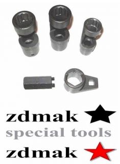 Shock Strut Tools (5) Socket for BMW VW Audi Mercedes On Sale