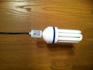 DUAL SPECTRUM 4U 100W BULBS*6500K&27​00K IN ONE GROW CFL*W/CORD 