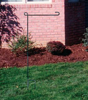 NEW Garden Metal Yard Stake Stand Flag Banner Pennant