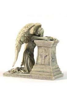 NEW 7 Gothic Angel Weeping Figurine Wetmore Story Cemetery Statue 