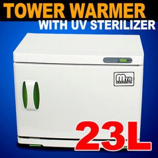 New 23L UV Light Sterilizer Hot Towel Warmer for Home Salon Single 