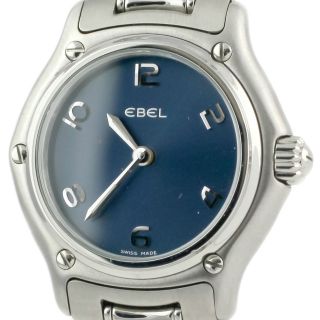 Ebel 1911 9090211 Stainless Steel Blue Swiss Made Quartz Ladies Watch