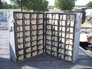 SURPLUS MILITARY STORAGE CONTAINER SMALL PARTS DRAWERS 15x11x21 ARMY 