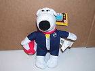 2005 FAMILY GUY Brian Griffin 16 Plush Toy tags No Tears Stains