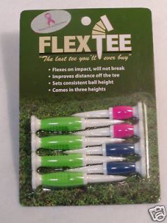 Flex Tees New Florescent Color Adds Distance Off The Tee and 