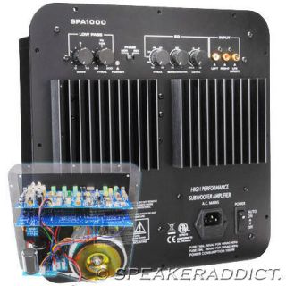 subwoofer plate amp in Home Audio Stereos, Components