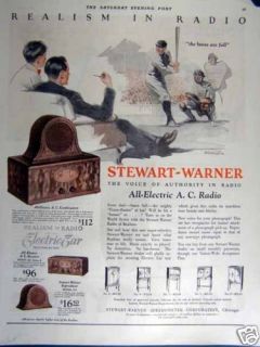 stewart warner in Radio, Phonograph, TV, Phone