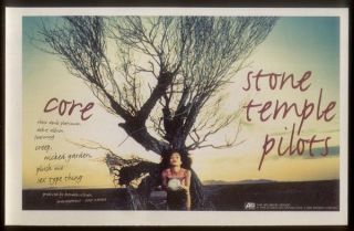 1994 Stone Temple Pilots Core debut album promo print ad