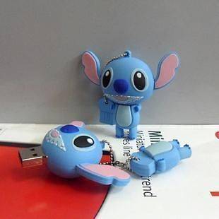 Sale cute Stitch model USB 2.0 Memory Stick Flash Drive enough 4GB 