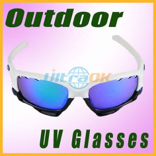 UV400 Bicycle Bike Outdoor Sport Goggle Glasses +Replacement Lens 