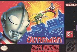 Ultraman for Super Nintendo SNES Game