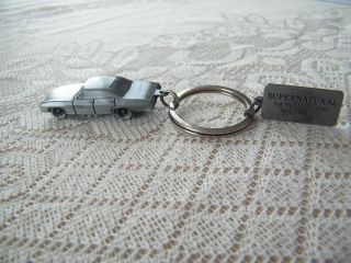 SUPERNATURAL 1967 CHEVY IMPALA KEYCHAIN with TAG   RARE LIMITED TO 