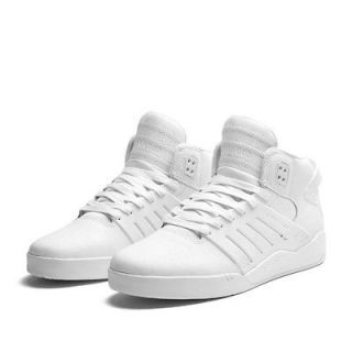 NIB SUPRA Skytop III High Top Shoes   White   White   Direct From 