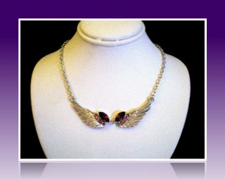 swarovski crystal necklace in Vintage & Antique Jewelry