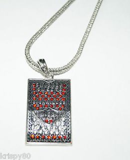 swisher sweets ICE OUT SILVER CHARM WITH 24FRANCO CHAIN FASHION