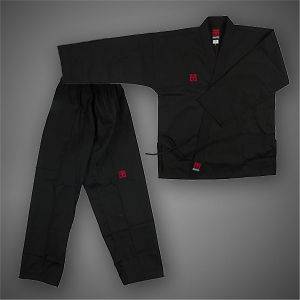   TaeKwonDo Basic4 Black Open DOBOK uniform uniforms Tae Kwon Do TKD