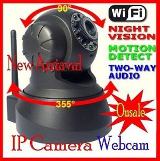   IP Camera Cam Two 2way Audio Built in Mic Pan&Tilt Security System