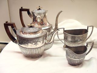 sheffield silver tea set in Tea/Coffee Pots & Sets