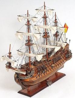 SAN FELIPE SHIP MODEL SAIL BOAT NEW MODEL HAND MADE WOOD NOT FROM A 