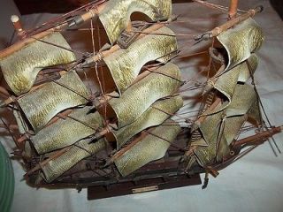 Vintage fragata Espanola 1780 Ship