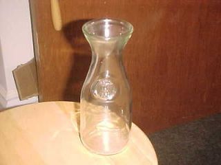 VINTAGE ,PAUL MASSON CALIFORNIA WINE CARAFE ,COLLECTIBLE ,CLEAR GLASS