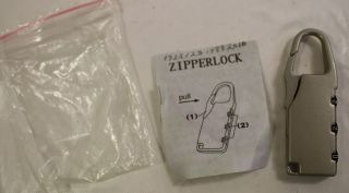 VTG Zipperlock Zipper Lock for a Tent Boat Canvas +