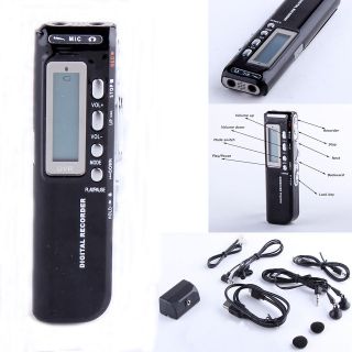 8GB Digital Voice Recorder Dictaphone  Player 650Hr Rechargeable 