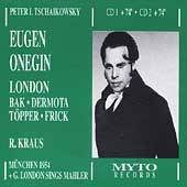 Tchaikovsky Eugene Onegin Kraus, London, Dermota, et al by George 