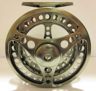 APPALACHIAN MACHINED FLY REEL 3 4 wt Large arbor with REEL CASE 