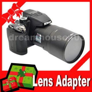 67MM Lens adapter converter for Nikon Coolpix P500